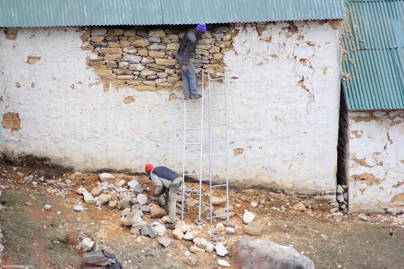 разрушенные землетрясением в непале дома