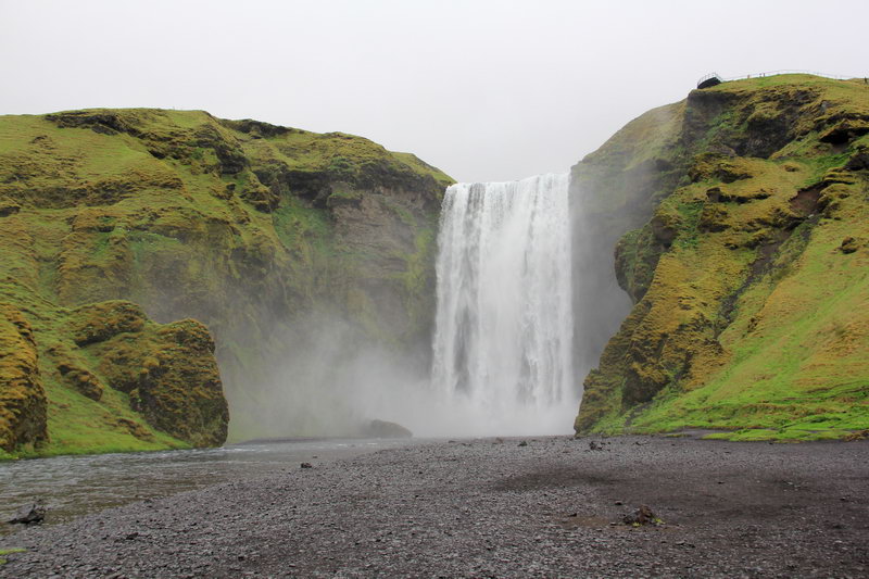 Водопад Скоугафосс, южная Исландия