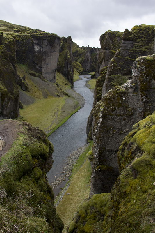 самый красивый каньон мира, Fjaðrárgljúfur, Исландия