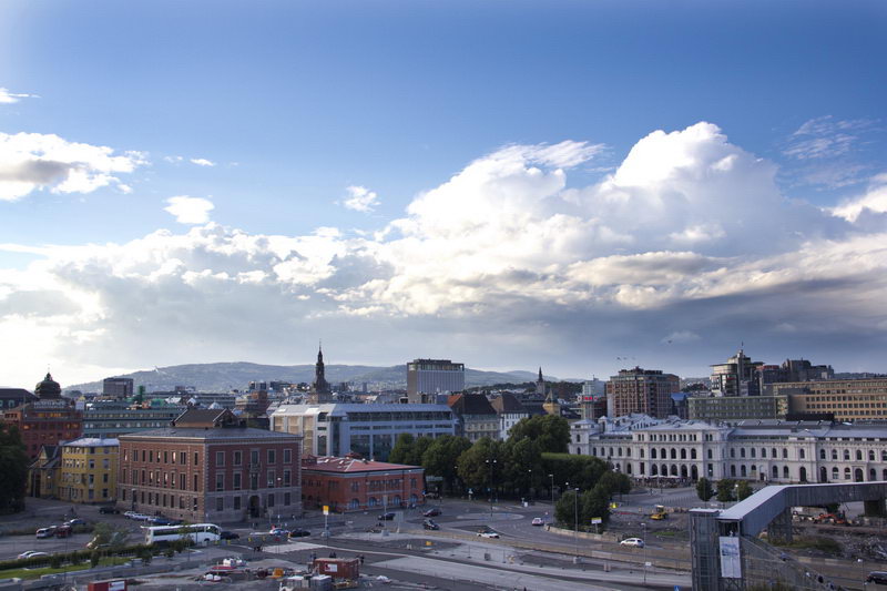 достопримечательности Осло, столица Норвегии