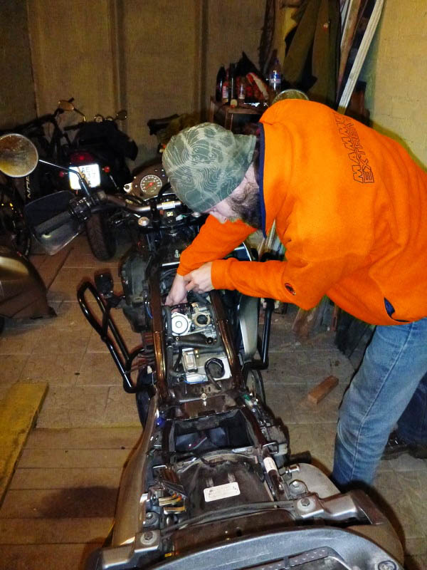 подготовка мотоцикла к путешествию