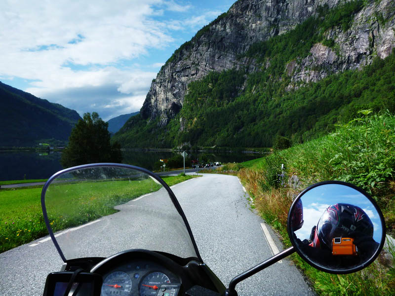 на мотоцикле по Норвегии