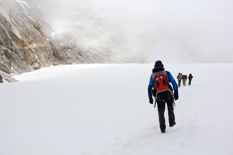 Трек к базовому лагерю Эвереста, перевал Чо Ла