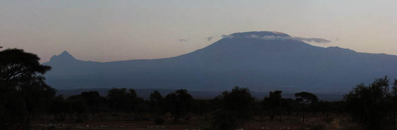 Килиманджаро на закате