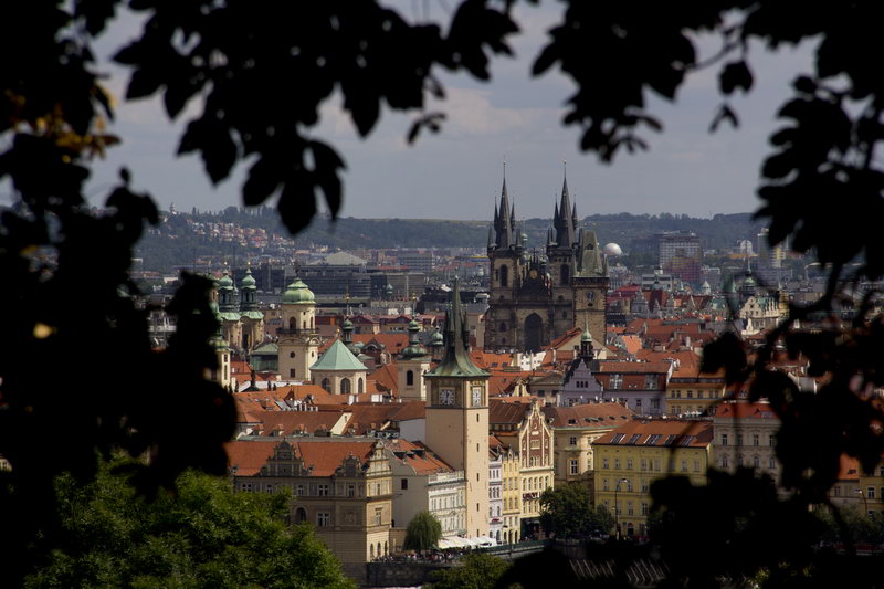 Прага вид