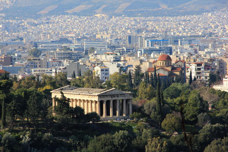 Храм Гефеста в Афинах, Греция