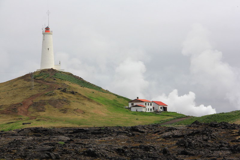  Reykjanesviti самый старый маяк Исландии