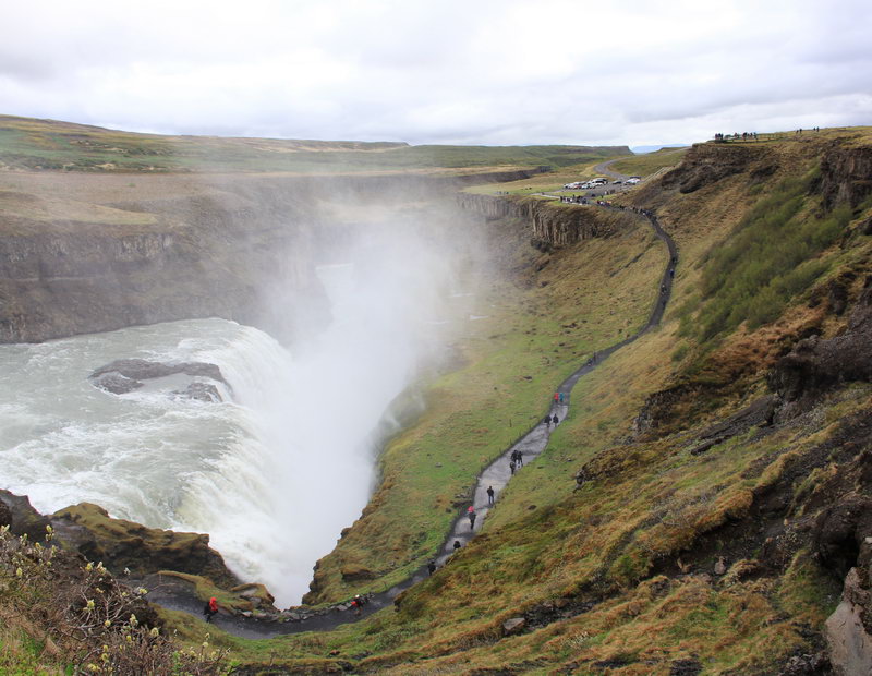 Водопад Гулльфосс (Гудльфосс), Золотое кольцо Исландии