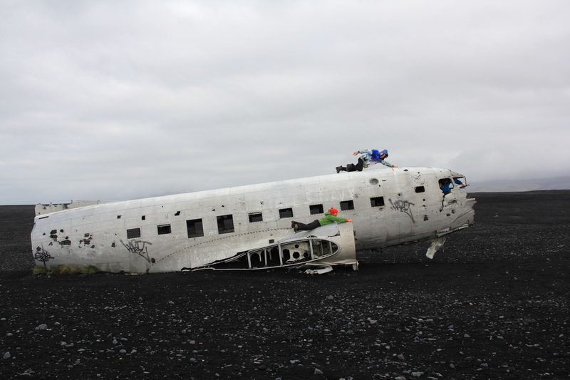 аварийное приземление в Исландии
