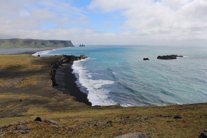 Черный пляж, вик, исландия