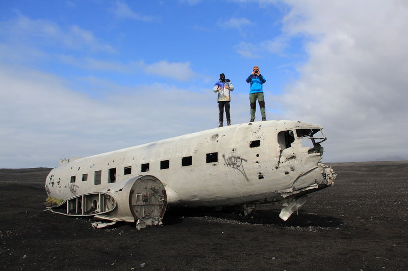 место катастрофы американского самолета Dc-3, Solheimasandur Plane Wreck