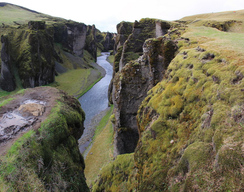 самый красивый каньон Fjaðrárgljúfur, Исландия 2017