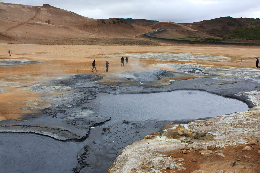 Геотермальные зоны Исландии, самостоятельно по Исландии