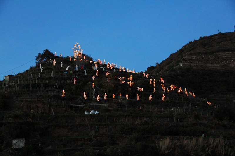 рождественский холм в Манароле, Чинква Терре