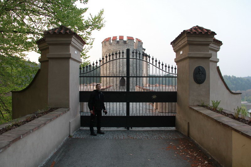 Ворота замка Чески Штернберг
