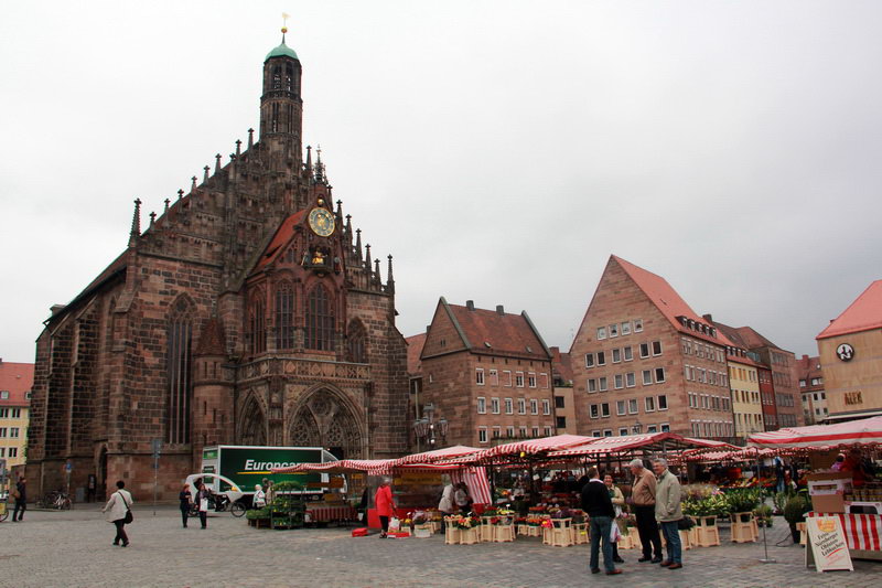 Рыночная площадь в Нюрнберге