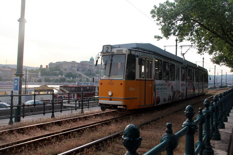 Трамваи в Будапеште