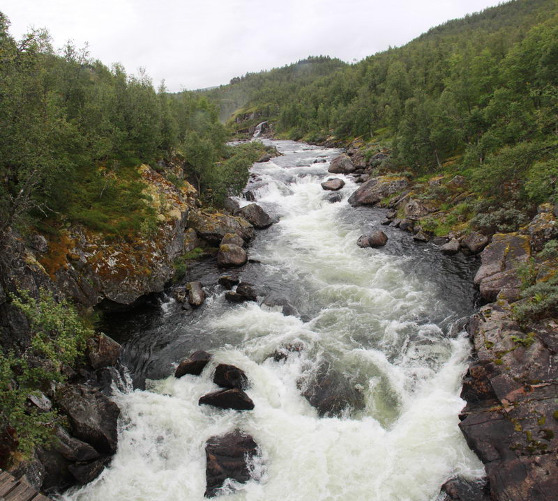 горная река в Норвегии