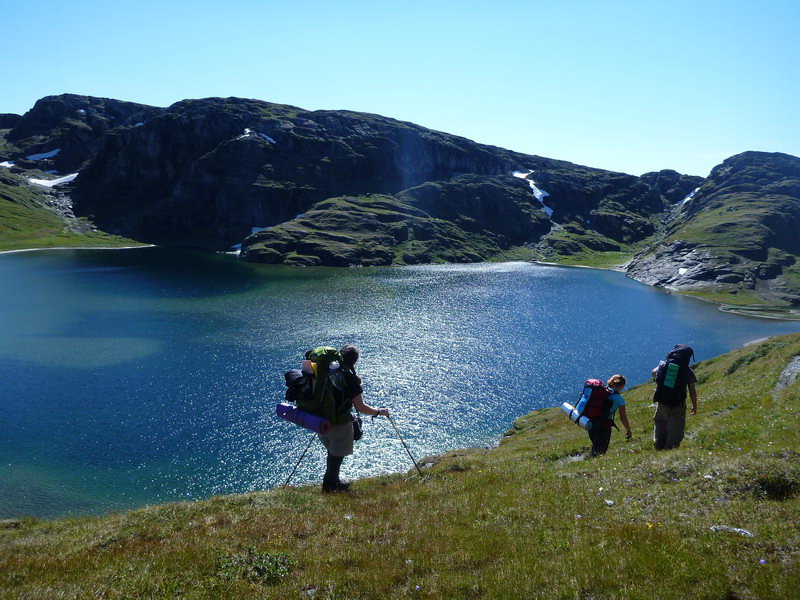 горные озера Норвегии