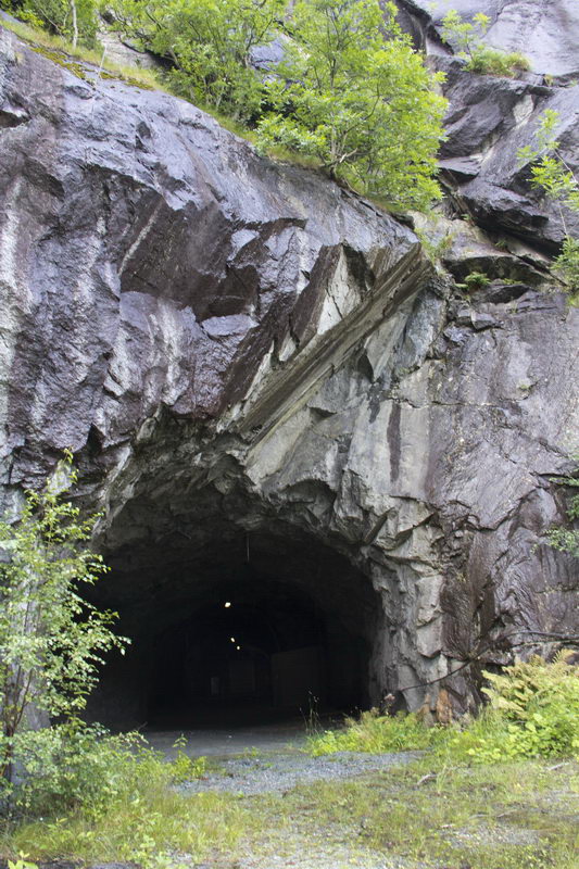туннель возле Тюсседаля Норвегия