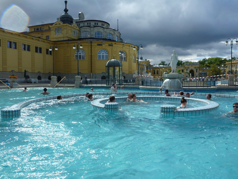 открытый бассейн, купальни Сечени, Будапешт