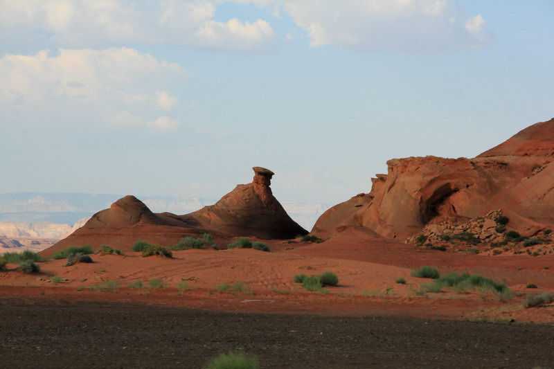 Каменная пустыне в Аризоне, США
