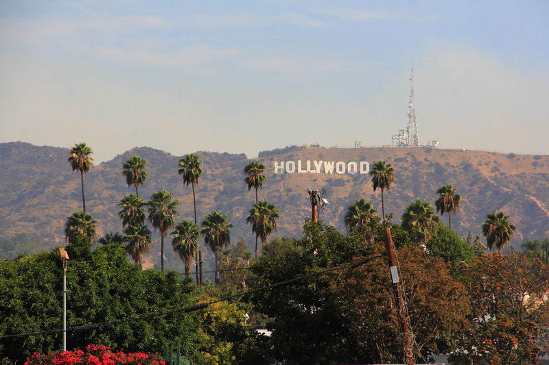 Голливуд знаменитые буквы на холме