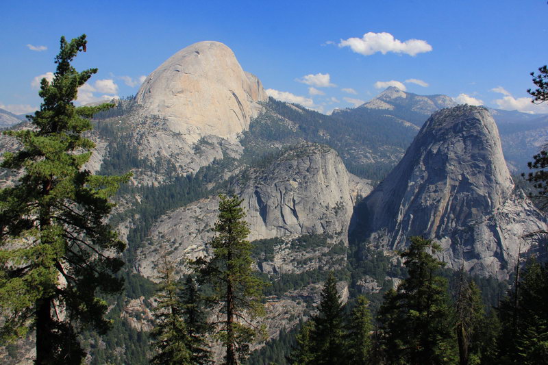 Панорама с Panorama trail, Долина национального парка Йосемити, США